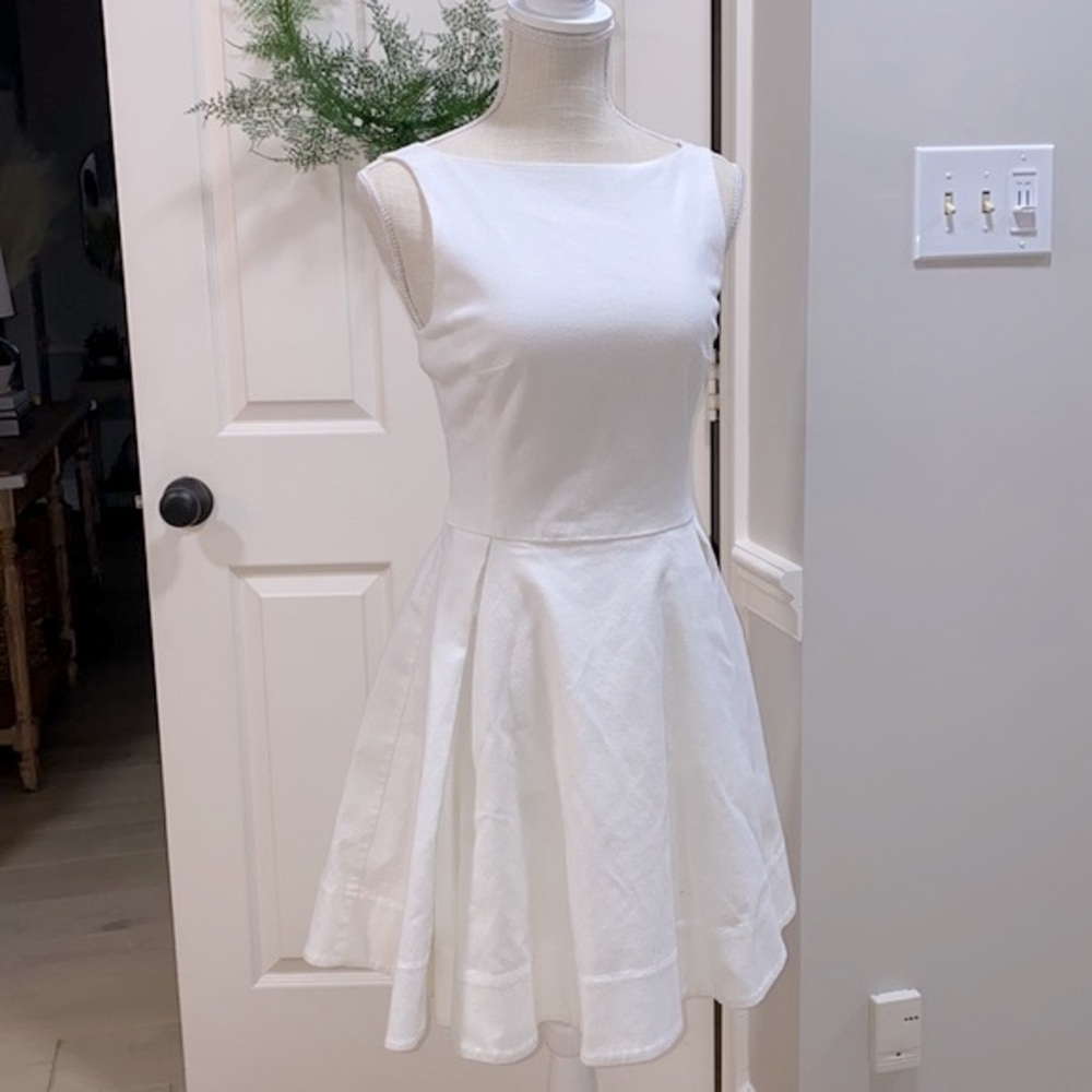NWT Polo Ralph Lauren A-Line White Dress